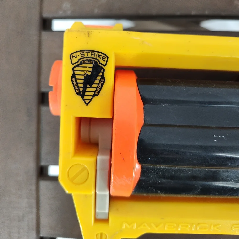 Nerf N Strike Maverick Rev-6 Toy Blaster